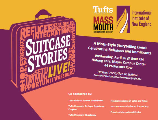 Suitcase Stories A Moth Style Storytelling Event Celebrating Refugees