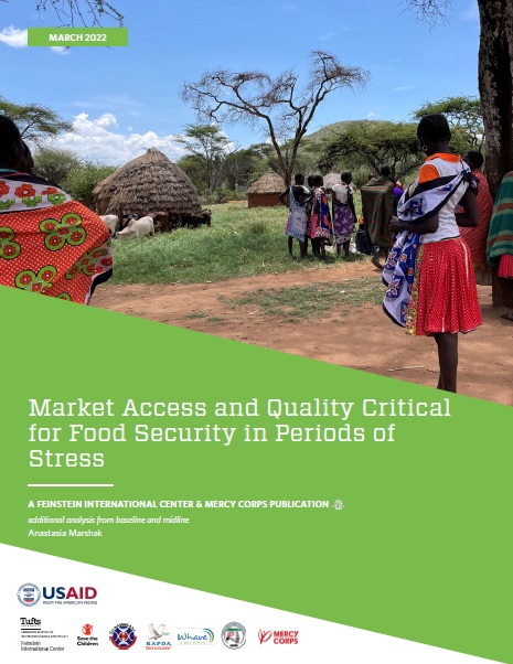 report cover: Market Access and Quality Critical for Food Security in Periods of Stress