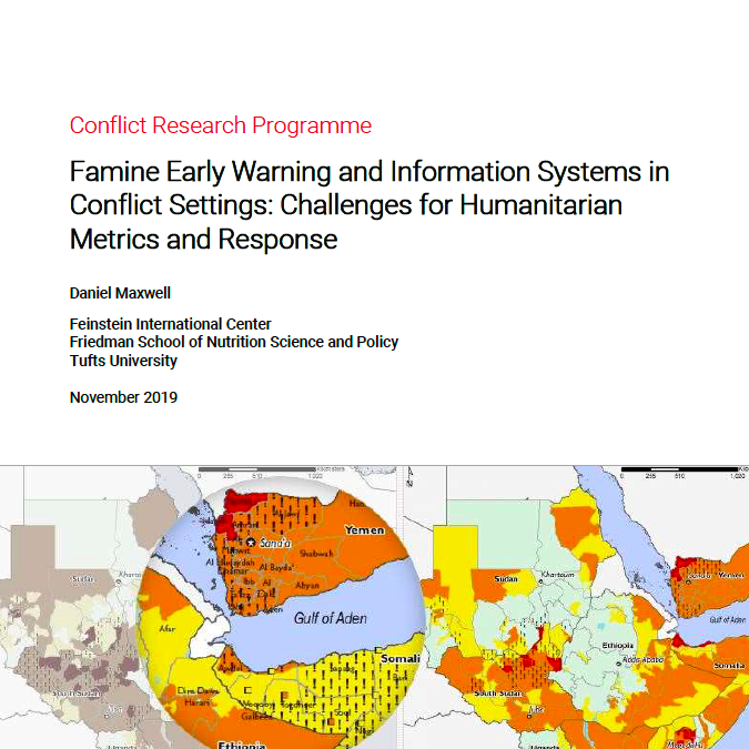 Famine Early Warning and Information Systems in Conflict Settings: Challenges for Humanitarian Metrics and Response