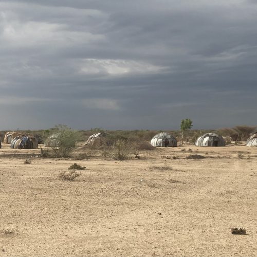 Iandscape in Illeret, Kenya