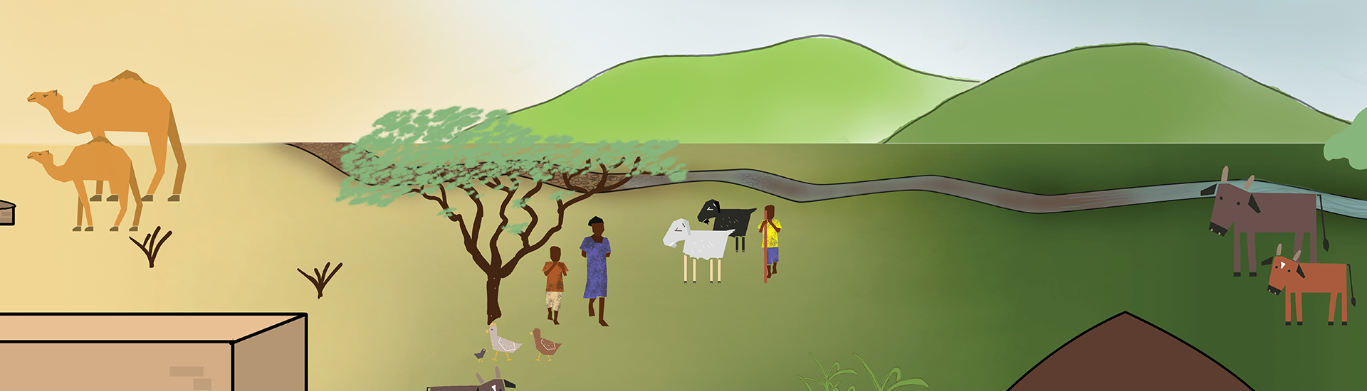 illustration of livelihoods