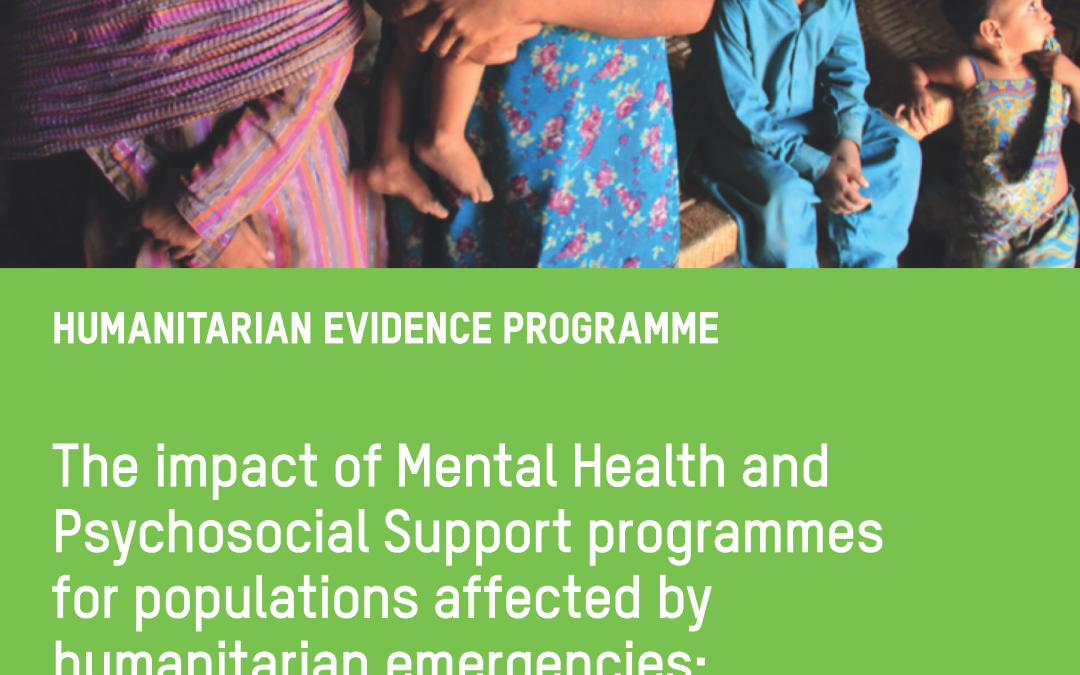 The impact of mental health and psychosocial support programs for populations affected by humanitarian emergencies: A systematic review protocol