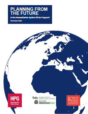 Planning from the Future: Is the Humanitarian System Fit for Purpose?