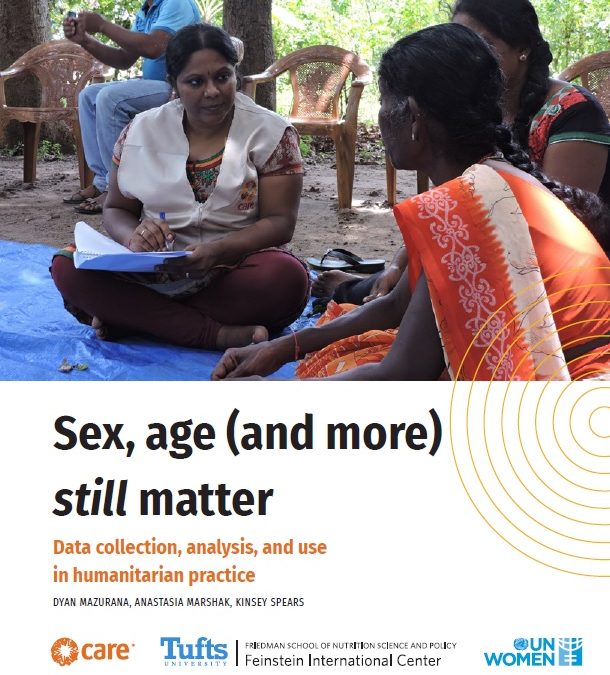 Sex, age (and more) still matter: Data collection, analysis, and use in humanitarian practice