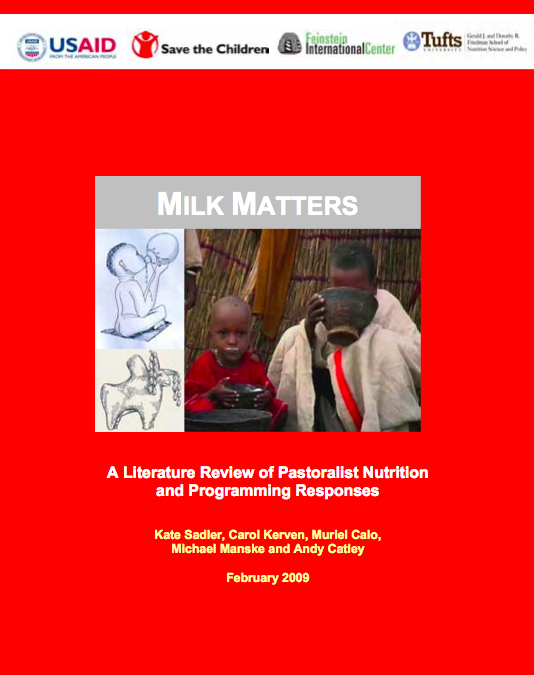 Milk Matters: A Literature Review of Pastoralist Nutrition and Programming Responses