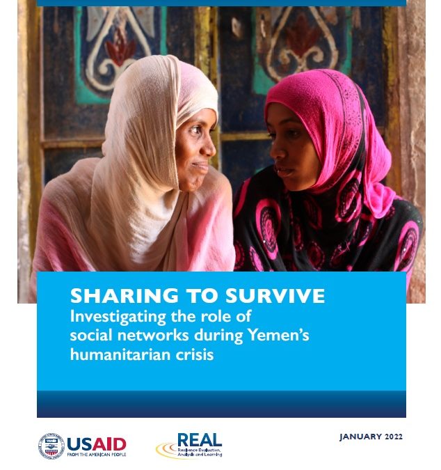 Sharing to Survive: Investigating the Role of Social Networks During Yemen’s Humanitarian Crisis