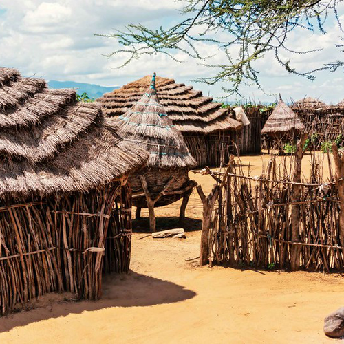 Karamoja village