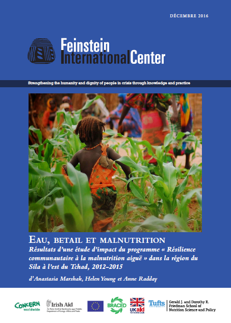Eau, betail et malnutrition: Résultats d’une étude d’impact
